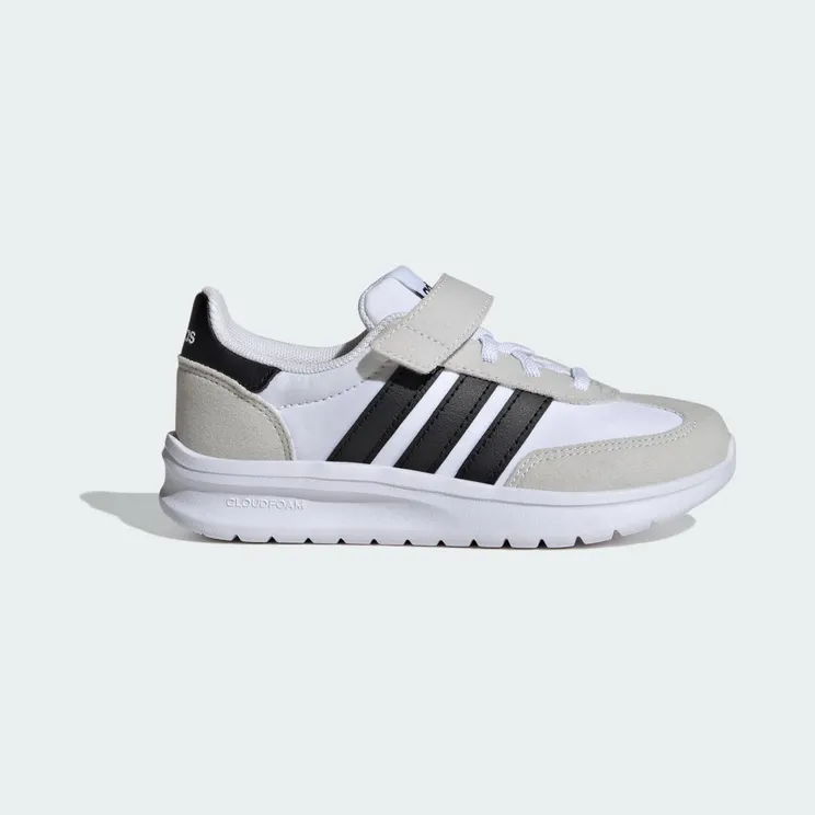 adidas Run 70s 2.0 Shoes Kids “Cloud White / Core Black / Grey One” (JI4686)