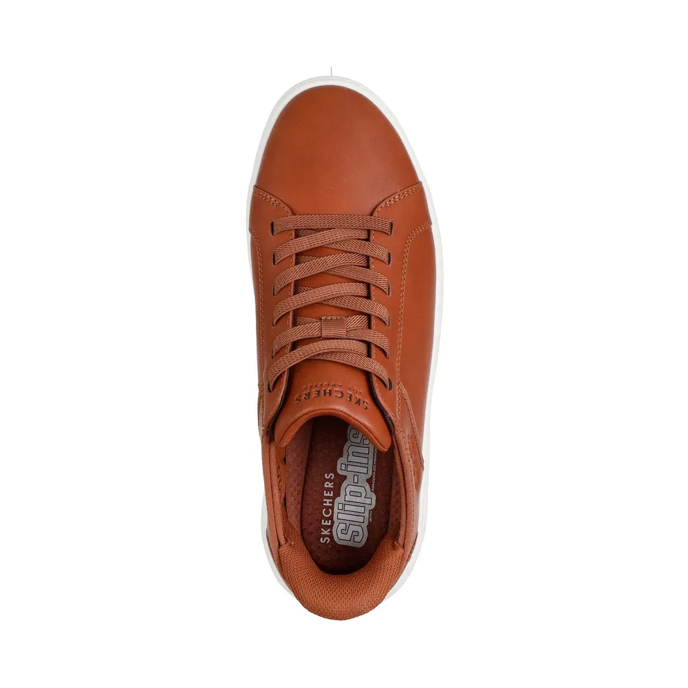 Skechers Slip-ins: Court Break – Double Vented Sneaker Cognac