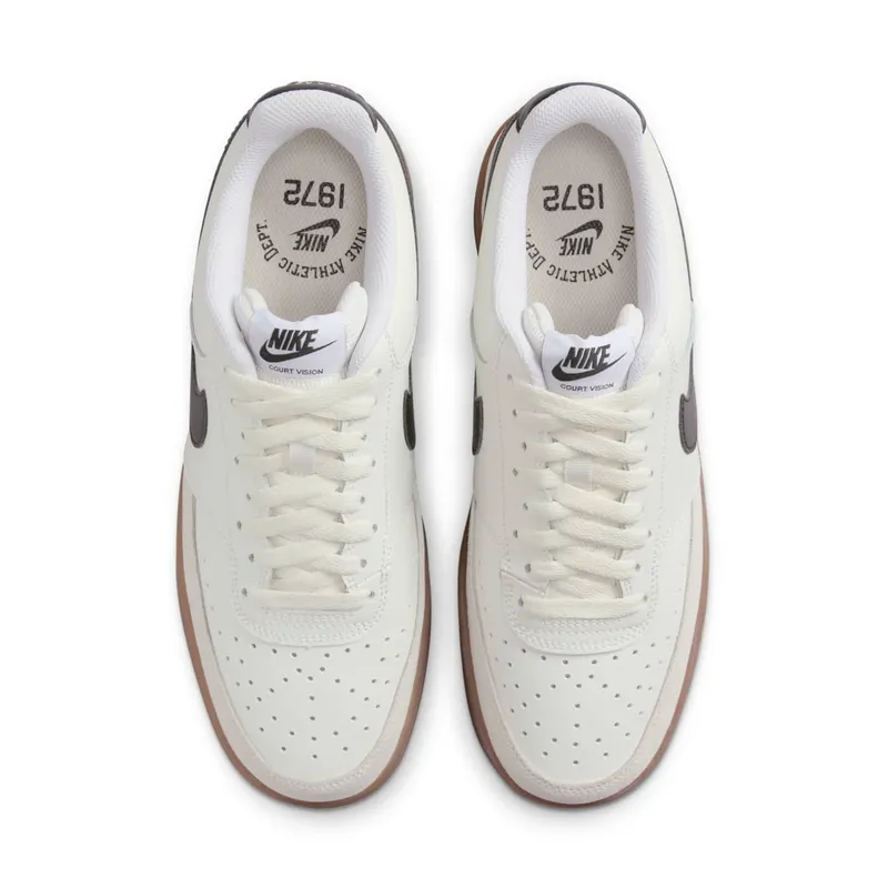 Nike Court Vision Low Sail Black Gum (FQ8075-133)