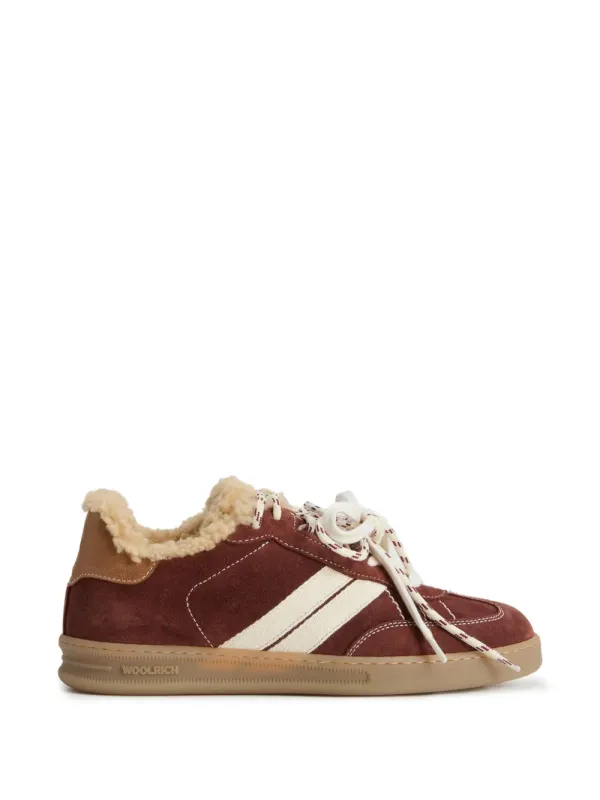 Woolrich Double with contrasterende hak – Brown (CMWFFO2514FRUWFASM)