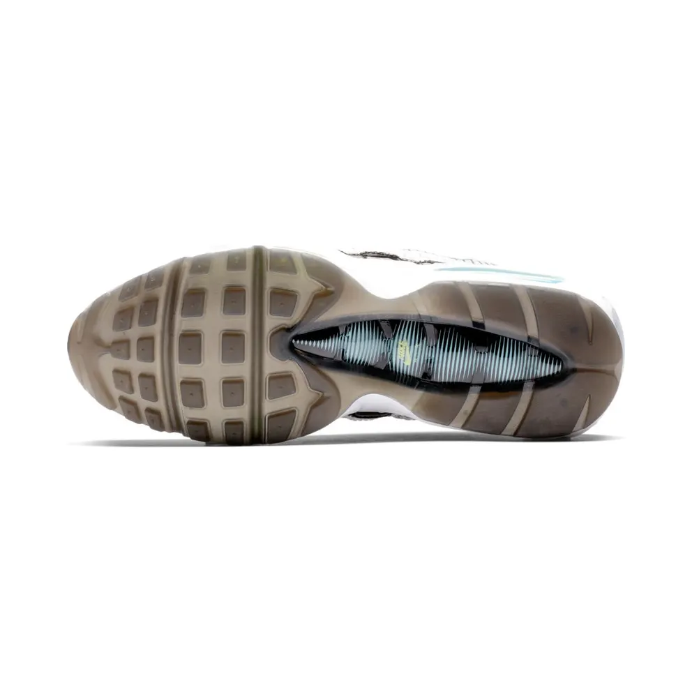 Nike Air Max 95 LV8 White White/Black-Blue Gaze-Lime Blast (AO2450-100)