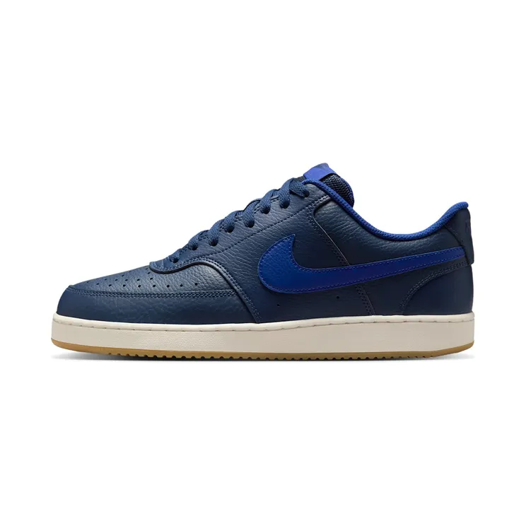 Nike Court Vision Low “Midnight Navy / Sail / Gum Light Brown / Deep Royal Blue” (CD5463-400)