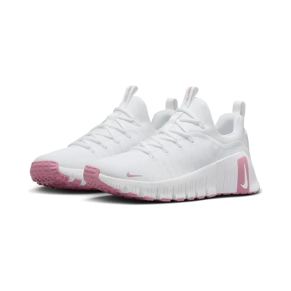 Nike Free Metcon 6 “White Elemental Pink” (FJ7126-106)