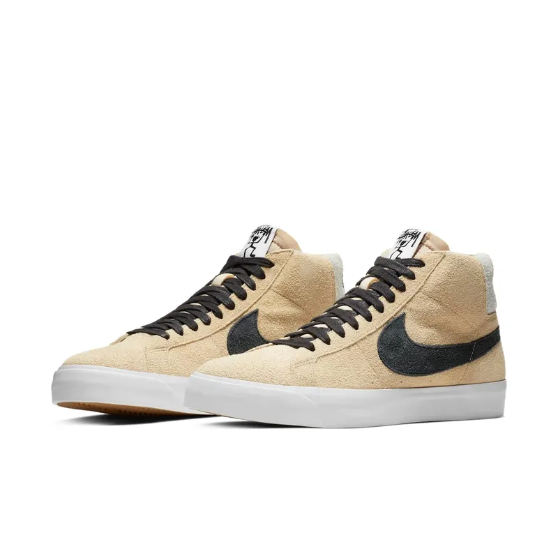 Nike SB Zoom Blazer Mid Stussy Midwest Gold/Black (AH6158-700)