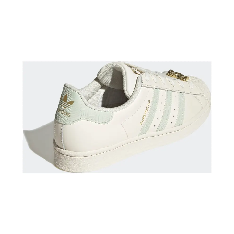 Adidas Superstar Cloud White / Linen Green / Off White (HQ6963)