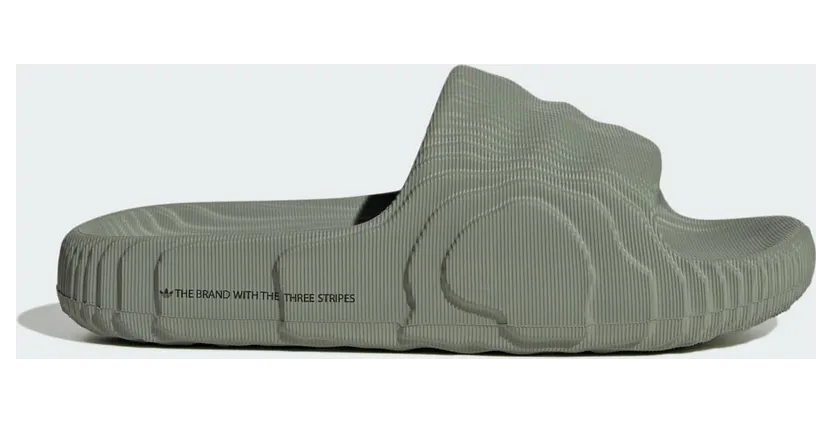 Adidas Adilette 22 Badslippers Silver Green / Silver Green / Core Black (IG8264)