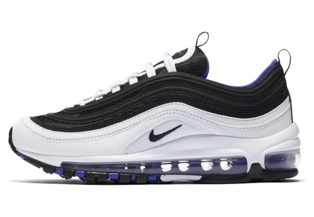 Nike Air Max 97 White Black Persian Violet (GS)