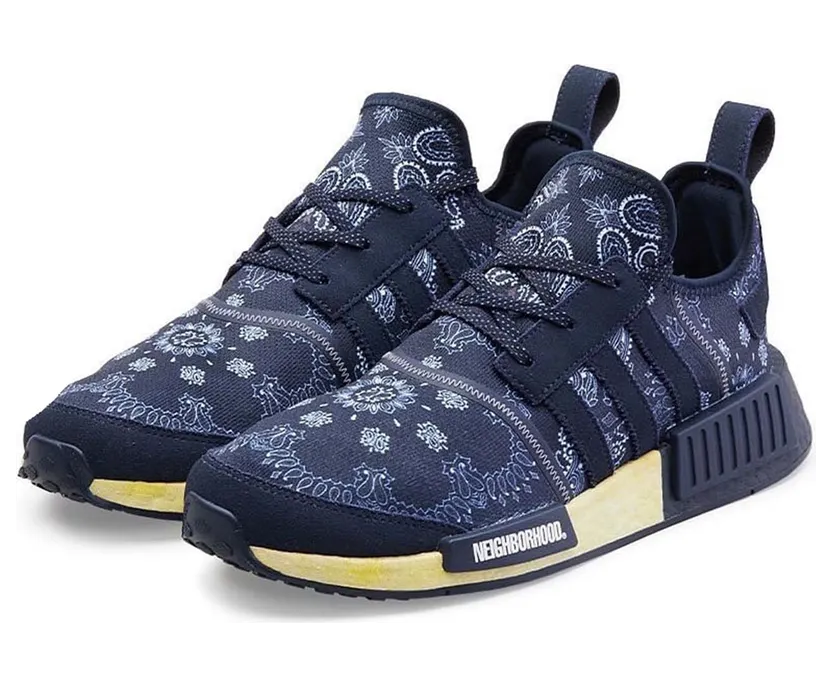 adidas NMD R1 Neighborhood Paisley Navy (GY4158)