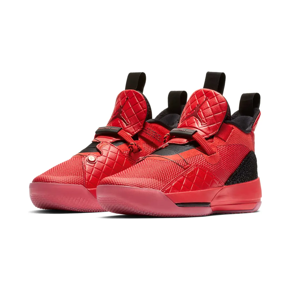 Jordan XXXIII University Red (GS) University Red/Black-Sail-White (AQ9244-600)