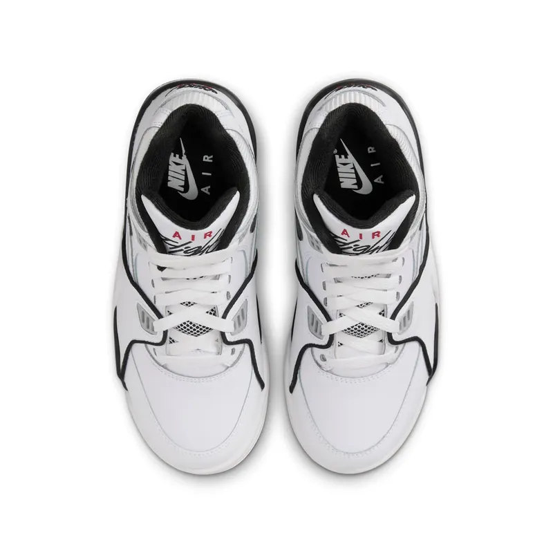 Nike Air Flight ’89 White Black Wolf Grey (HF0406-102)