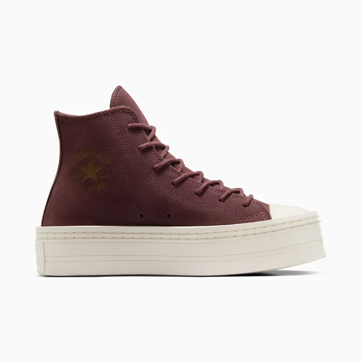 Converse Chuck Taylor All Star Modern Lift Platform Hi Brown Egret (A06783C)