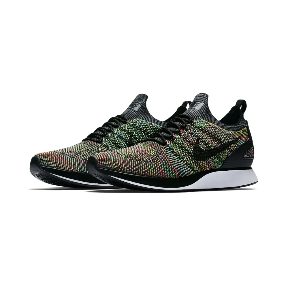 Nike Mariah Flyknit Racer Multi-Color White/Black-Volt-Chlorine Blue (918264-101)