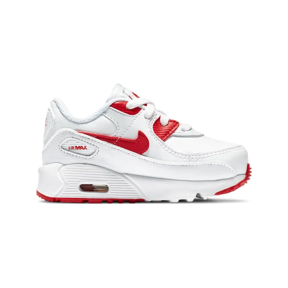 Nike Air Max 90 TD ‘White Hyper Red’ “White / Black / Hyper Red” (CD6868-106)