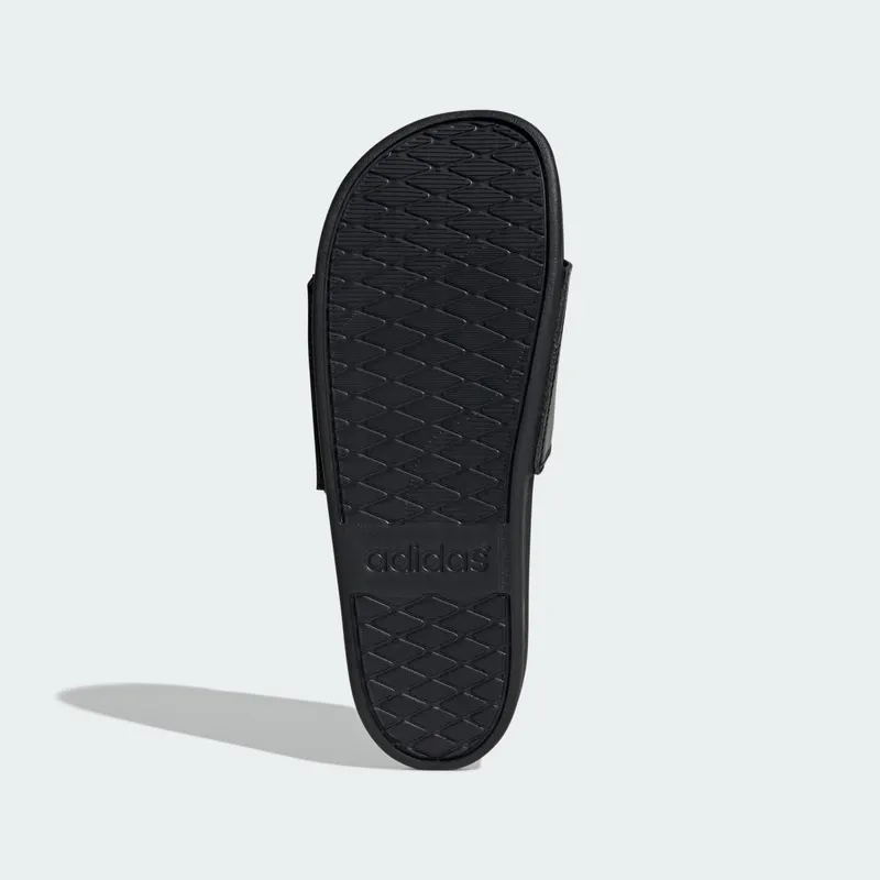 adidas Adilette Comfort Slides Core Black Silver Pebble (JP7083)