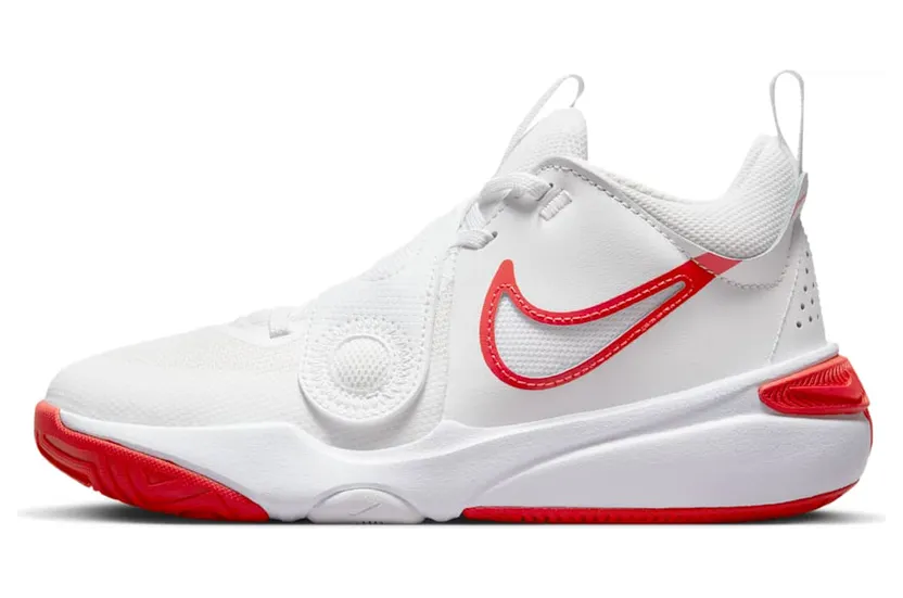 Nike Team Hustle D 11 Summit White Track Red (DV8996-102)