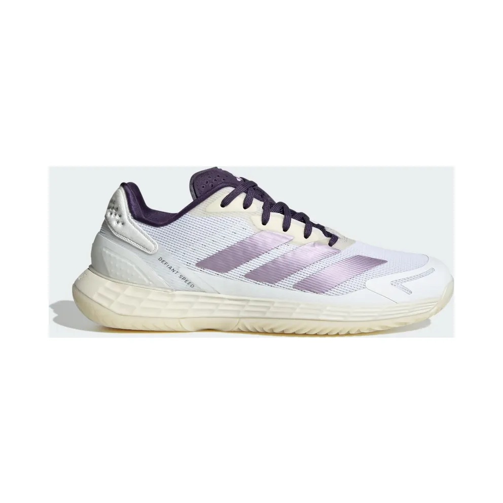 Adidas Defiant Speed 2 Tennisschuhe Cloud White / Powder Plum / Aurora Plum (JQ6350)