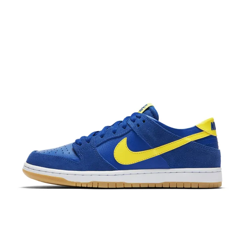 Nike SB Dunk Low Boca Jr Varsity Royal/Lightening-White (854866-471)