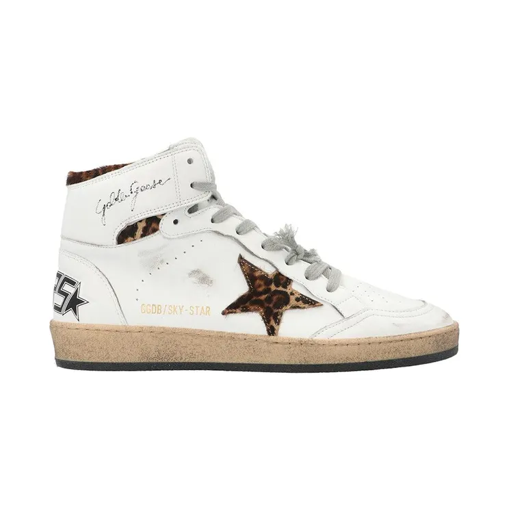 Golden Goose Sky-Star White Leopard (GWF00230-F002193-10805)