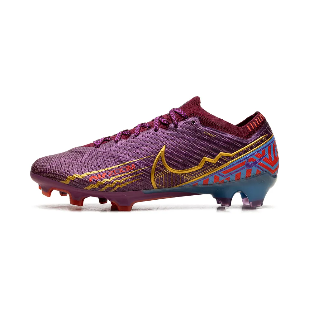 Nike Zoom Mercurial Vapor 15 Elite KM FG Cleats “Mbappe Dark Beetroot” (DR9996-694)