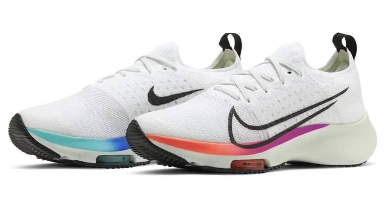 Nike Air Zoom Tempo Next% White Hyper Violet Flash Crimson (GS)