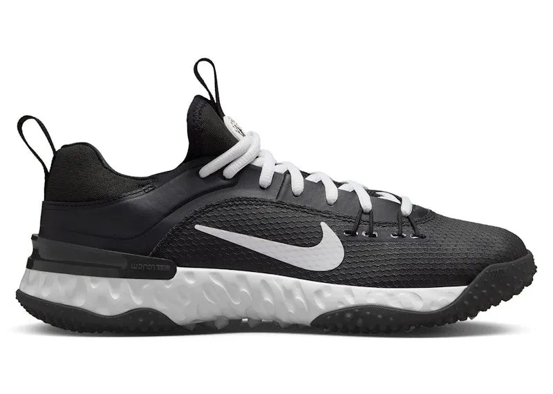 Nike Huarache 9 Elite TF LAX Black White (FN0310-002)