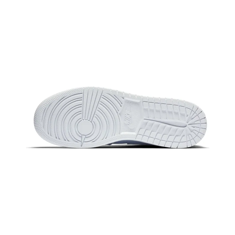 Jordan 1 Mid Canvas Ice Blue (GS) Ice Blue/Ice Blue-White (554725-425)