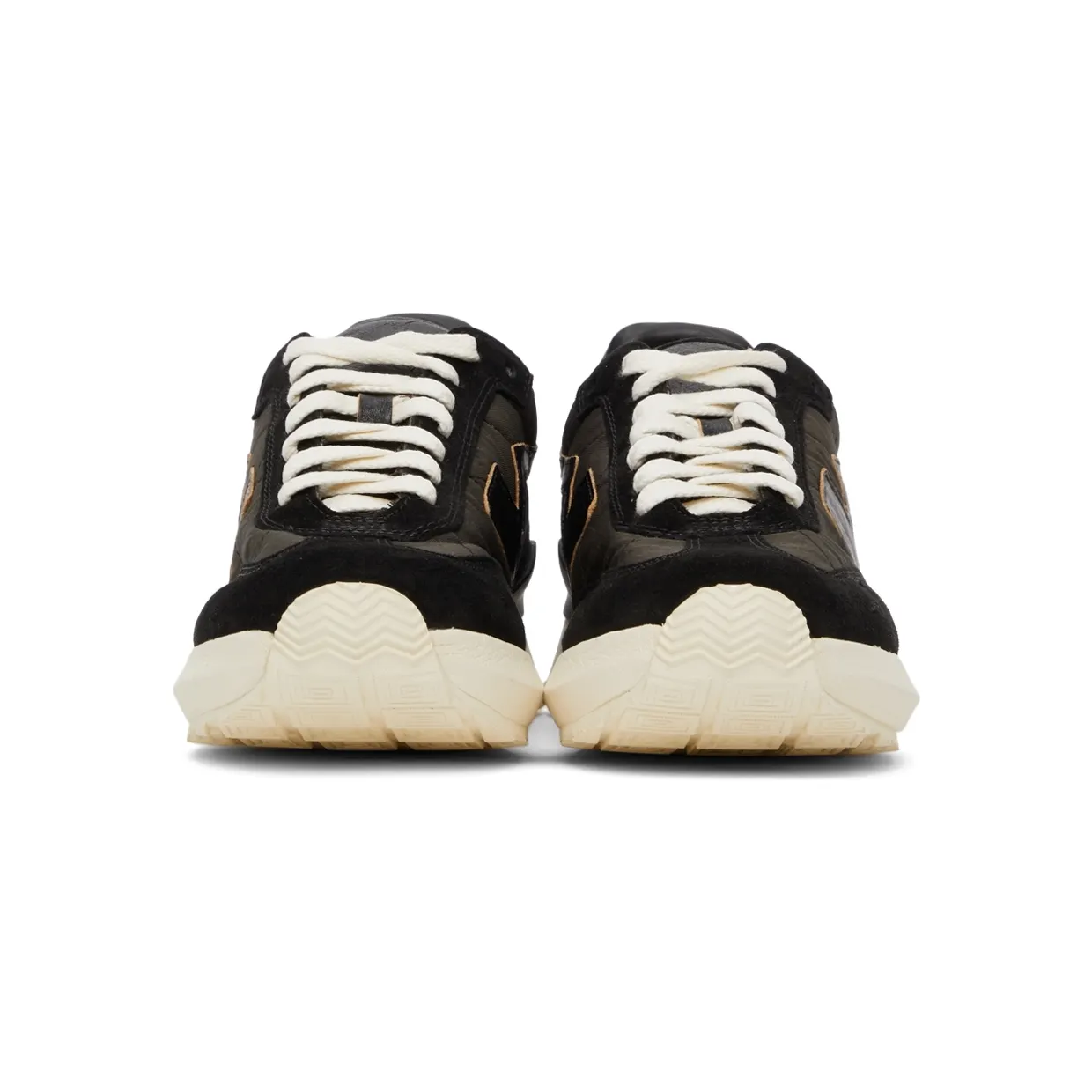 Visvim Suede & Woven FKT Sneakers (121201001005) (2)
