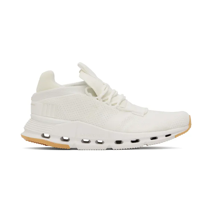On White Cloudnova Undyed Sneakers (88.98532)