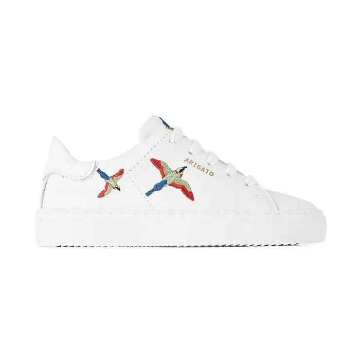 Axel Arigato Kids White Clean 90 Triple Bee Birds Sneakers (19117)
