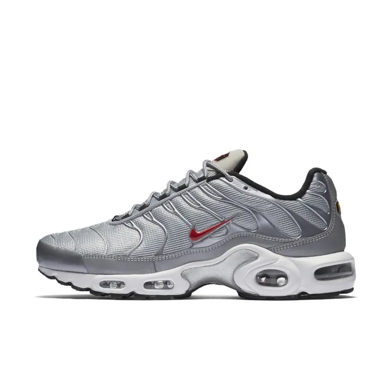 Nike Air Max Plus Silver Bullet Metallic Silver/Varsity Red-White-Black (903827-001)
