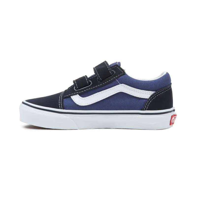 Vans Kids Navy Old Skool V Little Kids (VN000VHENWD1)