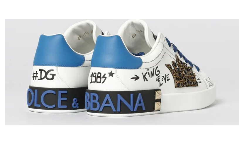 Dolce & Gabbana Sneakers Gnawed Blue (CS1759A02198W921) (2)