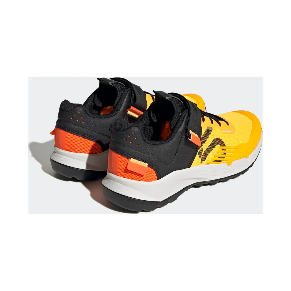 Adidas 5.10 TRAILCROSS CLIP-IN MOUNTAIN BIKING SHOES Solar Gold / Core Black / Impact Orange (HP9928)