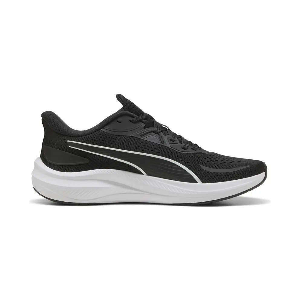 Puma Skyrocket Lite 2 Running Shoes 17 – PUMA white/PUMA silver/PUMA black 44 Men, Black (311730)