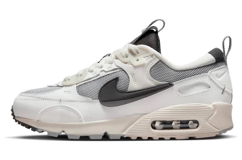 Nike Air Max 90 Futura Wolf Grey Summit White Light Orewood Brown Medium Ash (DZ4708-001)
