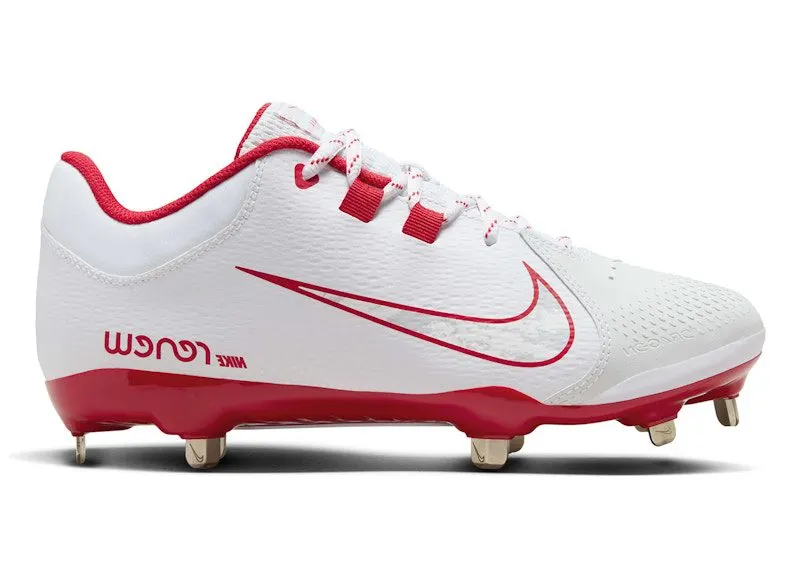 Nike Hyperdiamond 4 Pro White University Red Wolf Grey (FZ0922-102)