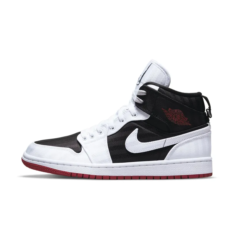 Air Jordan 1 Mid SE Utility Black White (DD9338-016)