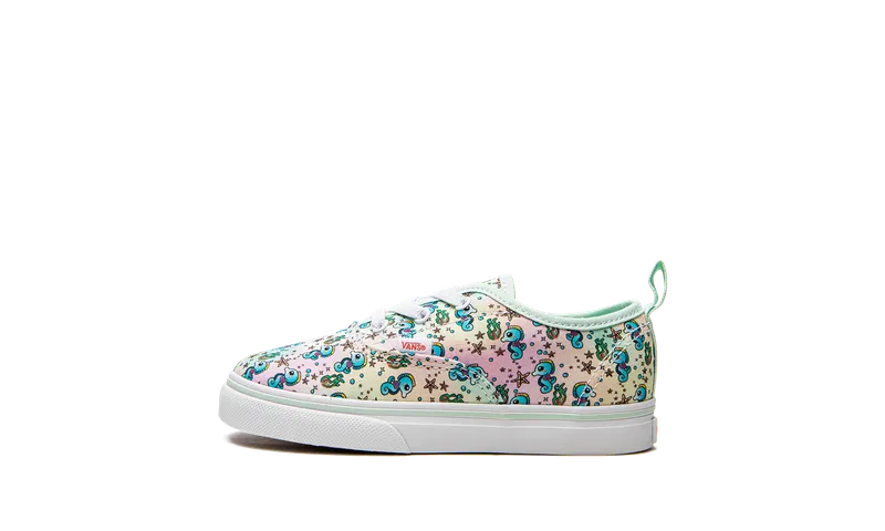 Vans Authentic Elastic Lace TD “Rainbow Seahorse” (VN0A4BUYZQP)