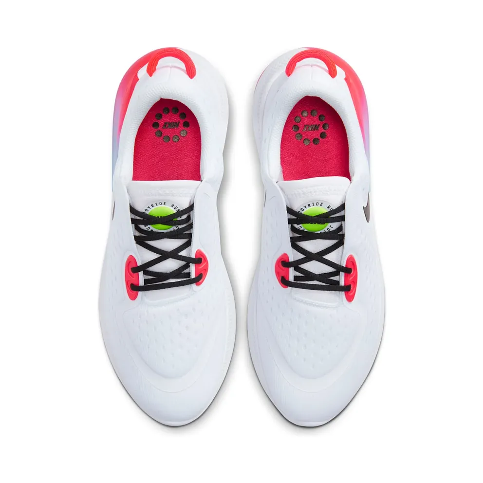 Nike Joyride Dual Run White Black Laser Crimson (W) White/Pink Foam-Psychic Blue-Laser Crimson (CW5634-100)