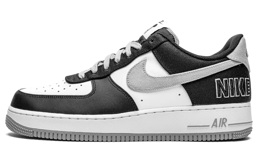 Nike Air Force 1 LV8 EMB ‘Black Flat Silver’ (2021) (CT2301-001)