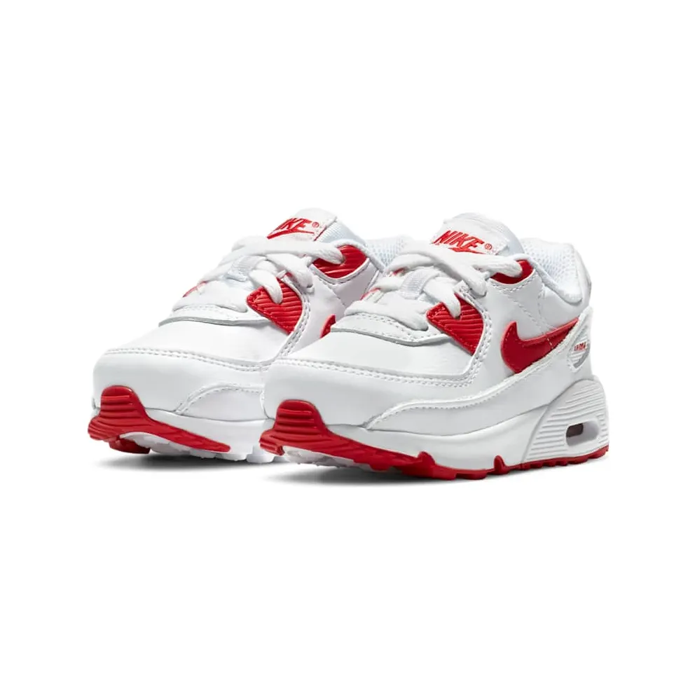 Nike Air Max 90 TD ‘White Hyper Red’ “White / Black / Hyper Red” (CD6868-106)