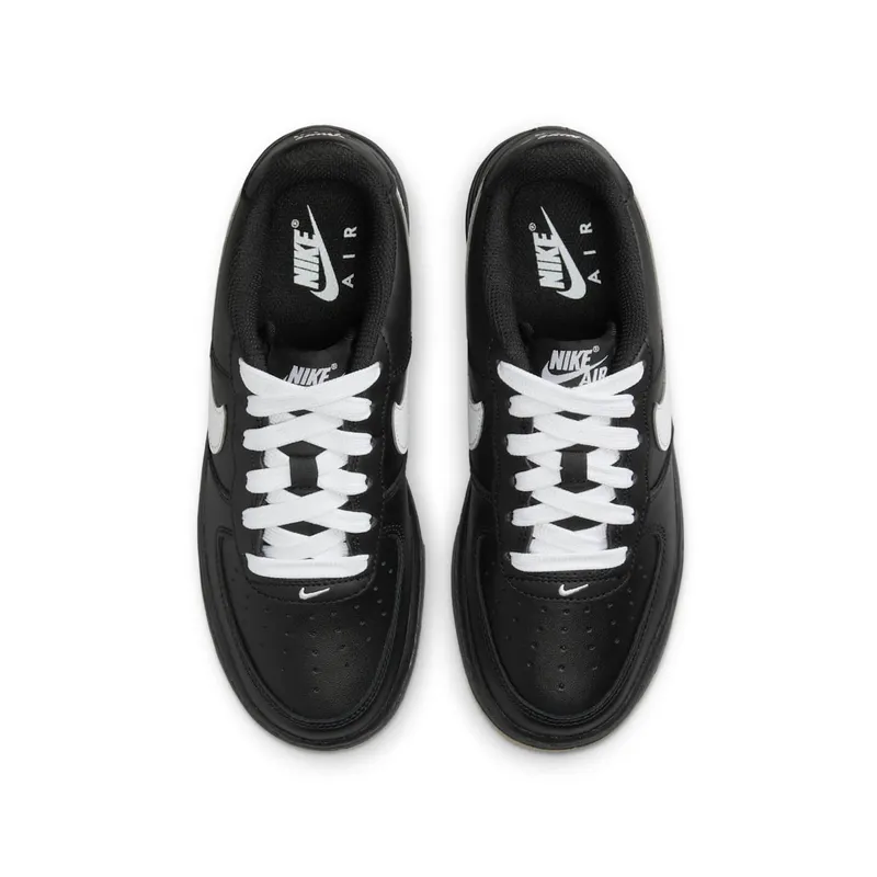 Nike Air Force 1 Low LV8 Black Gum Light Brown White (IB8845-001)