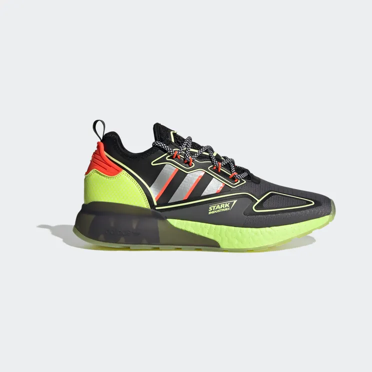 adidas ZX 2K Boost Marvel Grey Five / Silver Metallic / Core Black (H02559)