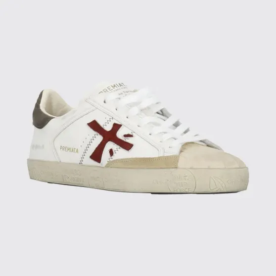 Premiata Steven Used Leather White 3 (STEVEN8044)