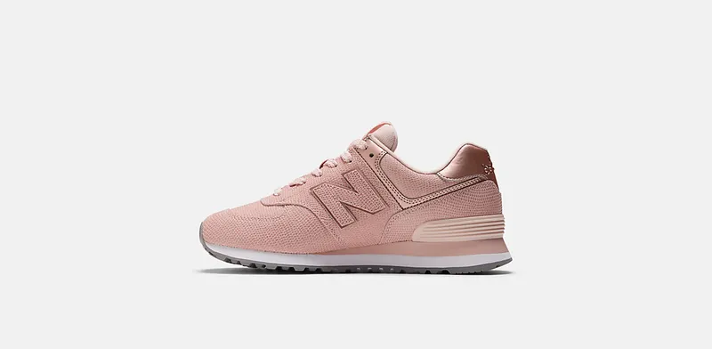 New Balance 574 Snakeskin Pink (WL574NK2)