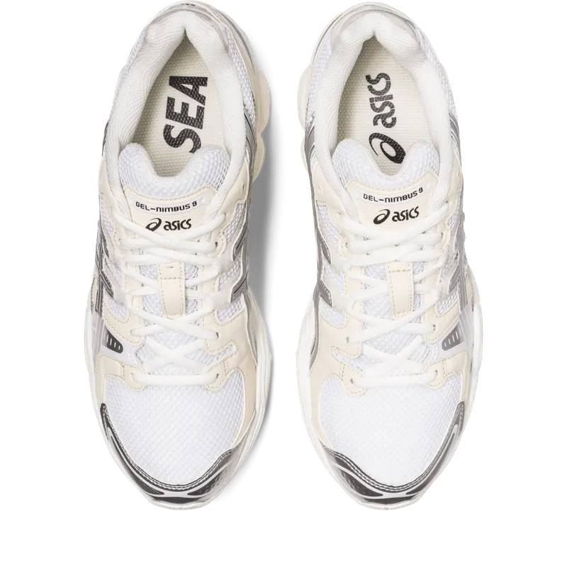 Asics GEL-NIMBUS 9 White/Pure Silver (1201A801.100)