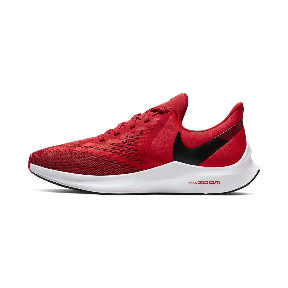 Nike Air Zoom Winflo 6 ‘University Red’ University Red/Gym Red-White-Black (AQ7497-600)