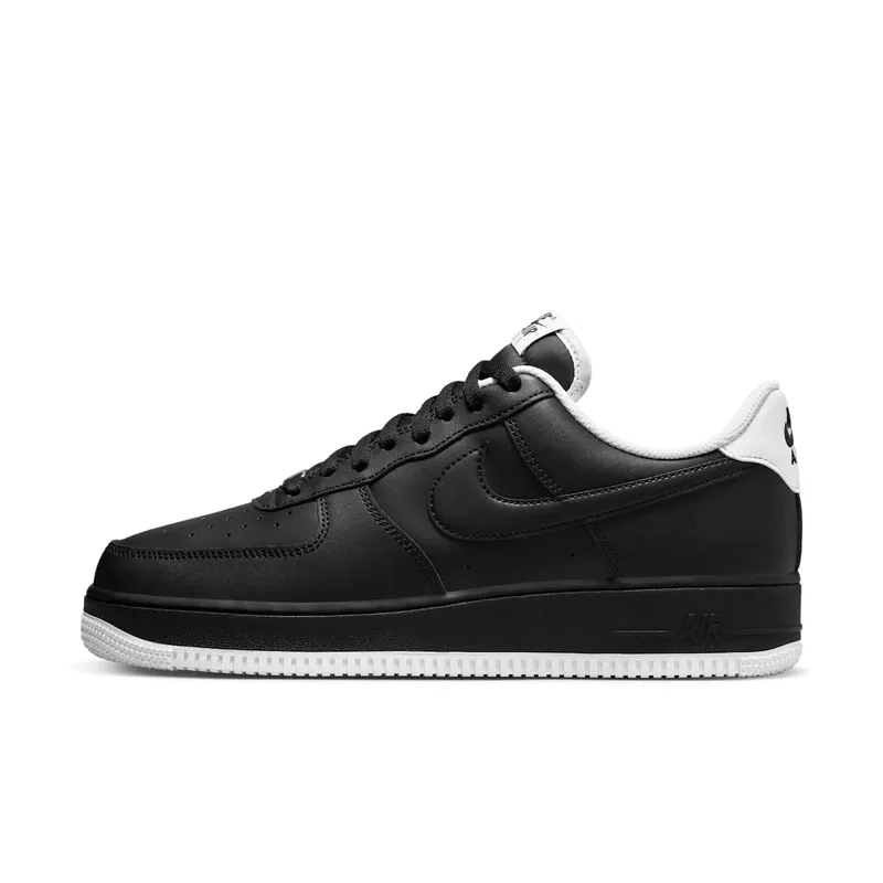 Nike Air Force 1 Low ’07 Black White Sole (DH7561-001)