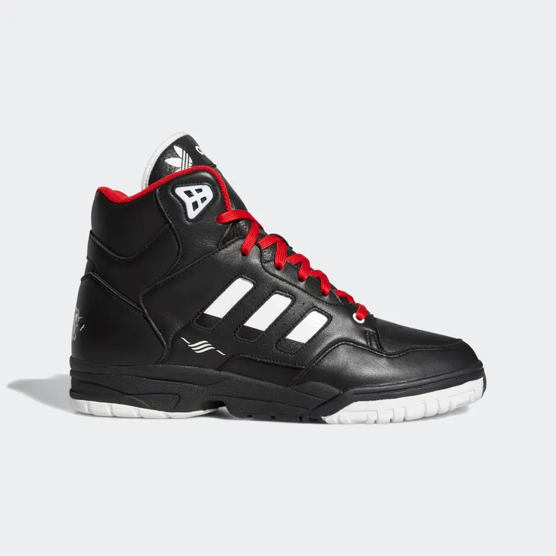 adidas Torsion Artillery Mid Kid Cudi x Bill & Ted Core Black/Cloud White/Scarlet (FZ3879)