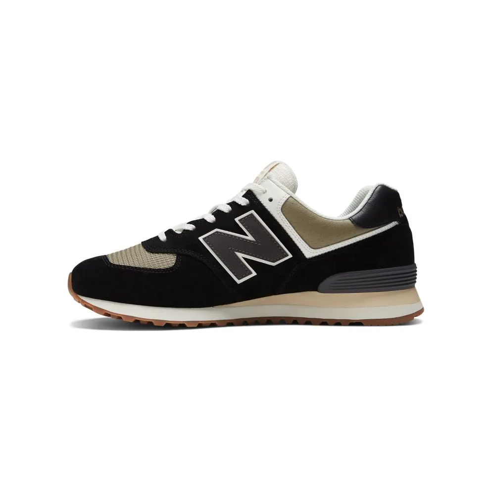 New Balance New Balance Unisex 574 Black/Green (ML574DO)